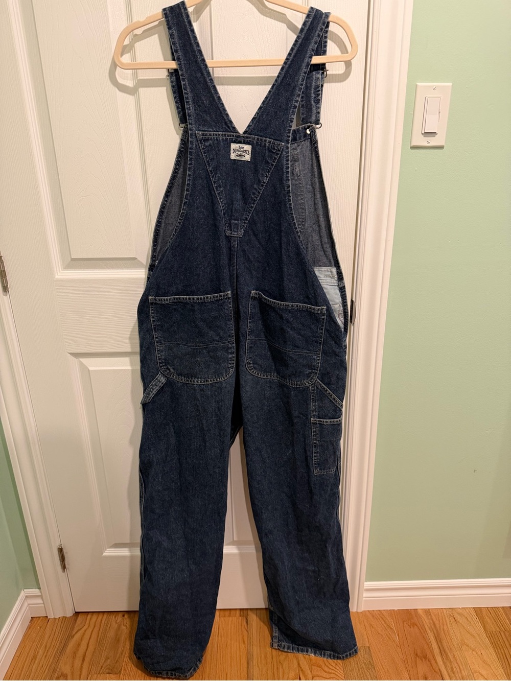 Lee Dungarees Can’t Bust ‘Em Dark Blue Denim Overalls - Picture 3 of 8